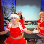 Шоу-Балет ART DANCE CLUB Снегурочки, Новый год, новогодний танец,костюмы снегурочек